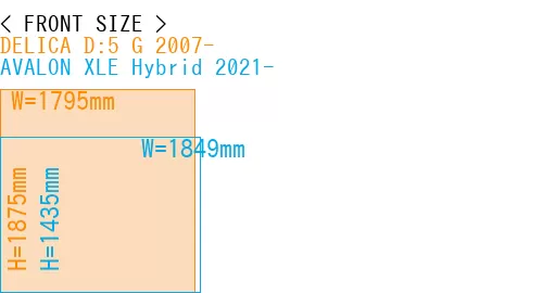 #DELICA D:5 G 2007- + AVALON XLE Hybrid 2021-